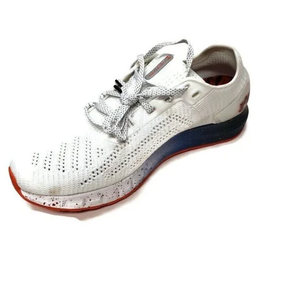 Under Armour HOVR Sonic Auburn Tigers Running Sneakers Shoes White Mens 8.5 - Picture 3 of 10